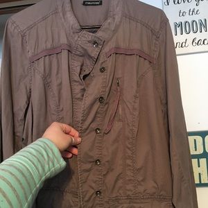 Maurice's cargo style jacket 2x